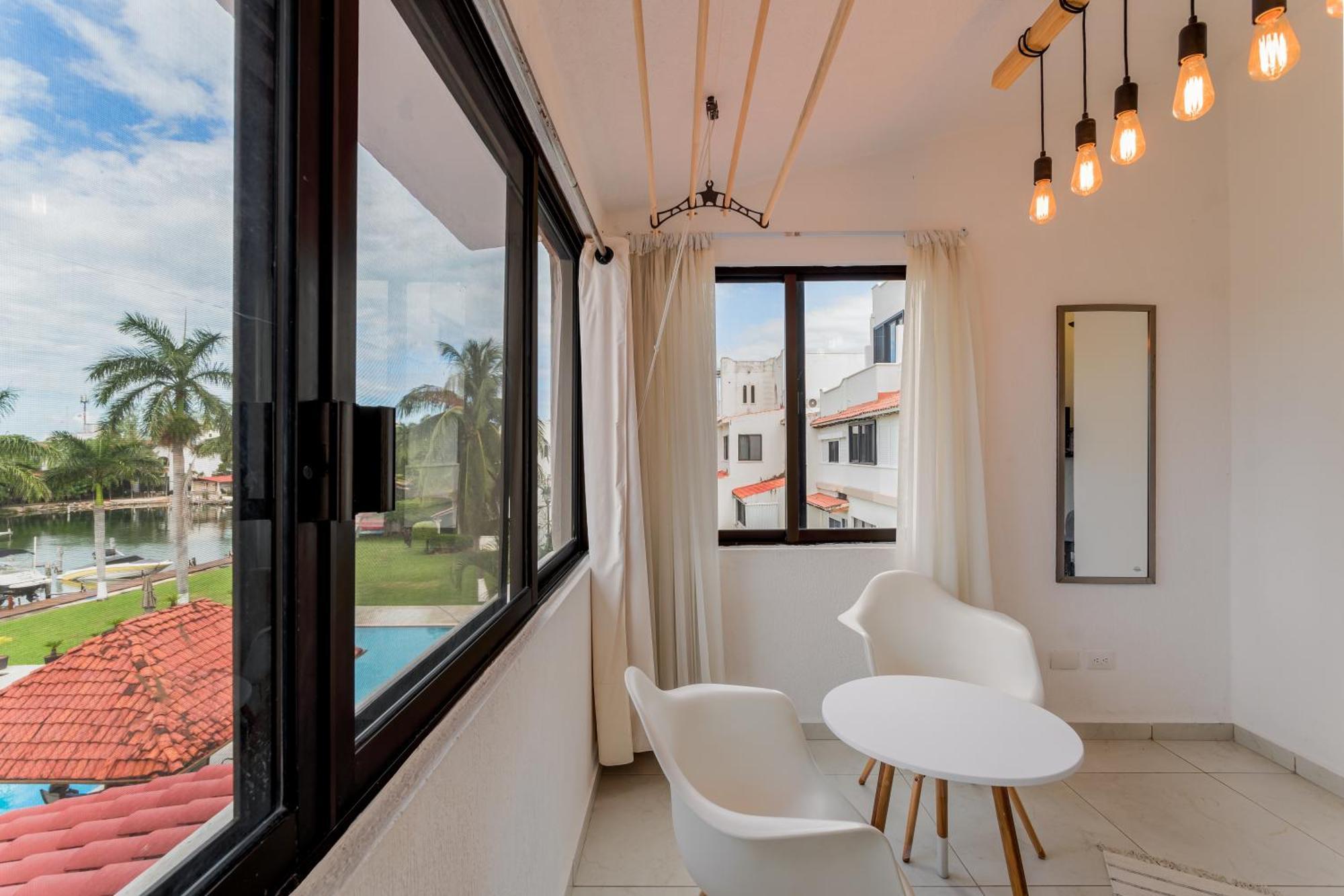 Chic Lagoon Front Villa By Casa Paraiso Cancun Luaran gambar